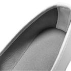 クリーンルームワーク 4穴デザインの履き具 白いPUアンチスタティックESDシューズ