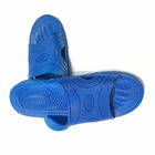 クリーンルームのために青いESDのスリッパの十字のタイプESDの安全靴SPU材料色