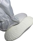 ポリ塩化ビニール革上部ESDの5mmの縞の袖快適なPUの足底を安全靴