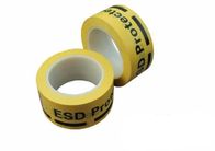 ESDを離れて印が付いていることのためのアクリルの付着力の黄色いビニールの床テープは記憶保護域を