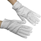 8.5CMの通気性の安全クリーンルームの綿手の手袋