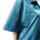 クリーンルーム65%ポリエステル35%綿の不足分の袖ESDの服装