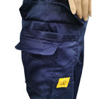 企業のためのポリエステル綿カーボン繊維ESDの帯電防止ズボン