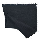 4mmの縞ESDの反静的なポロ シャツの生地の黒は洗濯できる編んだ