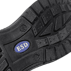 産業用クリーンルームブラックESD安全靴滑り止め快適