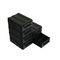 黒いESDの安全な収納キャビネットの引出しの反静的なサイズ138x3x46 mm