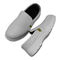 クリーンルームESDの帯電防止白い鋼鉄つま先の通気性の安全靴ESDの帯電防止靴