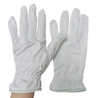 リント・フリー白く柔らかい洗濯できるポリエステル仕事の手袋