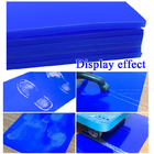 クリーン ルームのための青く再使用可能な洗濯できるESDのケイ素の粘着マット3mm 5mm