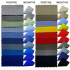 灰色10mmはヘビー級選手ESDポリエステル綿織物65%ポリエステル1%カーボン繊維を縞で飾る