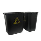 35L PP プラスチックの四角型 静止防止ゴミ箱 ESD 静電浄化器具箱 ゴミ箱