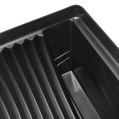 クリーンルーム 実験室 SMT PCB 弧環 ESD プラスチック トレイ ボックス 26 スロット 収納ラック 挿入プレート 反静止 トレイ