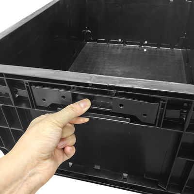 折りたたむ電子部品 コンテナボックス アンチステティックボックス ビンパレット プラスチックPCB ESD 収納箱