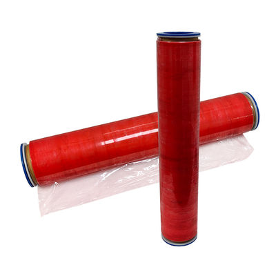 500MM レッド 透明 アンチ 静的 LDPE 包装フィルム ESD ストレッチフィルム
