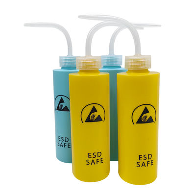 500ml アンチスタティック・セーフ・エリア ESD アンチスタティック・ウォッシュボトル アルコール・ディスペンサー アンチスタティック・HDPE アルコール溶媒