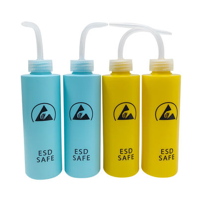 500ml アンチスタティック・セーフ・エリア ESD アンチスタティック・ウォッシュボトル アルコール・ディスペンサー アンチスタティック・HDPE アルコール溶媒
