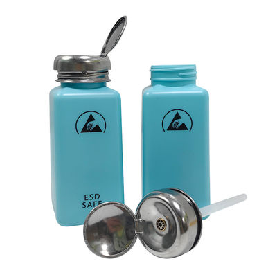 IPA 8OZ (約240ml) ESD プラスチック溶剤ディスペンサー アンチスタティックディスペンサー アルコールボトル