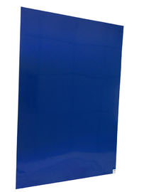 26" x 45"番号が付いている付着力のクリーンルームの粘着マット色青く白い30/60を離れた歩行