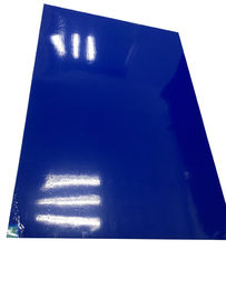 青く白く使い捨て可能なPEのクリーンルームの粘着マット高いTackiness 30の層の18" x 36"