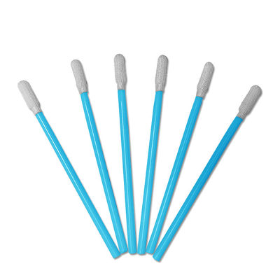 PS743 清掃ギャップ クリーンルームスワップ スティック PP ハンドル ポリエステル 尖端 産業用クリーンルームスワップ