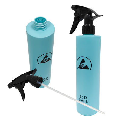500ml アンチ静的ブルー プラスチック製のスプレーボトル 洗える式 ESD 霧化ボトル