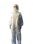 フードおよびFacemaskのバイオテクノロジー/薬剤ESD安全な材料のクリーンルームESDのスーツ