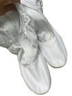 静的な散逸性の反静的な安全ブーツ高温抵抗力がある5mmの縞の袖