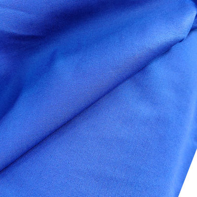 青いESD 静止性のない綿のポリブレンド 耐火性労働服 静止性のない領域用