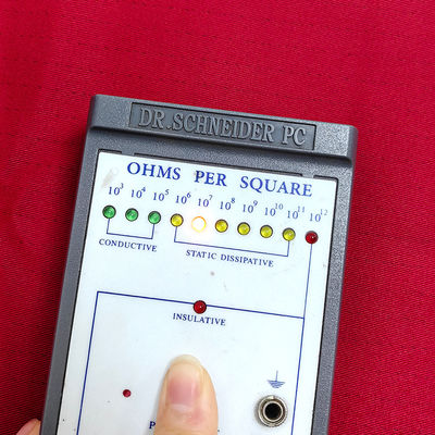 静止性のないESD布 高耐磨性 耐腐蝕性 表面耐久性 10e6 10e9ohms 長寿命