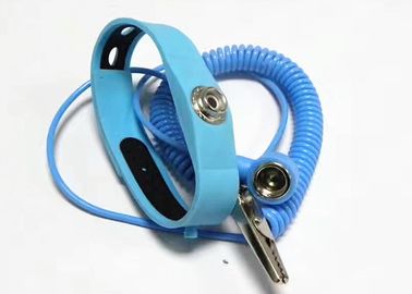 ケイ素の反静的なバンドのコイルはDia. 2.5mmの長さ2.4mの紫色のピンクの青い黄色を束ねる