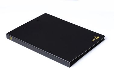 二重クリップESD安全な文書ホールダーのサイズA4の黒の永久に静的な散逸性