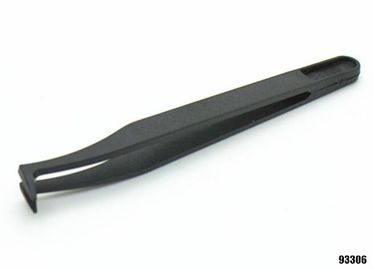 黒い反静的なピンセットの利用できる鋭いポイント経済的な933のシリーズの平らな先端のすべてに