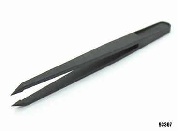 黒い反静的なピンセットの利用できる鋭いポイント経済的な933のシリーズの平らな先端のすべてに