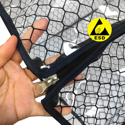高品質の抗静的PVCグリッドカバー ESDSMTPCB雑誌ラックカバー 355x320x563mmに適しています