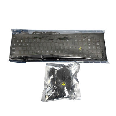 ブラック クリーンルーム ESD アンチ静止式ワイヤードマウスキーボードセット