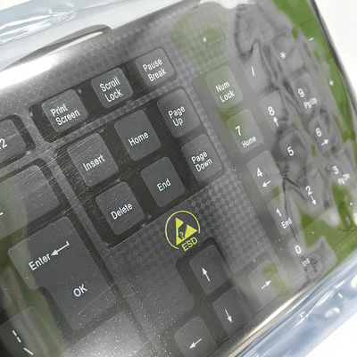 ブラック クリーンルーム ESD アンチ静的ワイヤードマウスキーボードセット