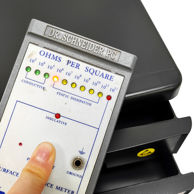 アンチステティック5層プラスチック製の引き出しのファイルキャビネット