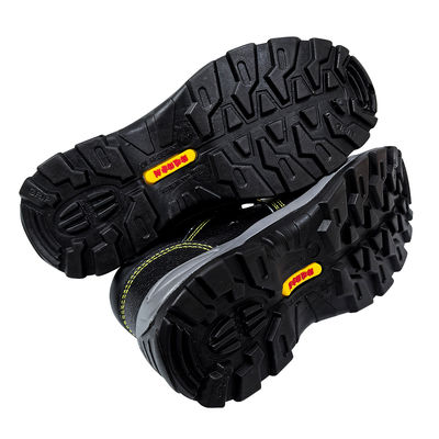 ブラック アンチ・スクラッシング アンチ・ピアス 鋼鉄の安全靴