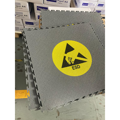 600x600mmx6mm Removable ESD Interlocking PVC Vinyl Floor