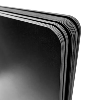 ESD 黒色フロストPPプラスチックシート 静電気防止PPパーティション