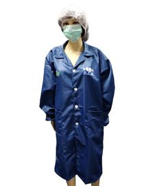 ESDの帯電防止スモック3/4の男女兼用の注文のサイズのロゴは/印刷か刺繍に記章を付ける