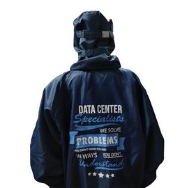 付けられたフードのブーツおよびFacemaskのISO 4のクリーンルームESDの安全な衣類