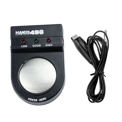 498 アンチ静的手首ストラップテスト 高精度ハンドヘルド手首ストラップテスト