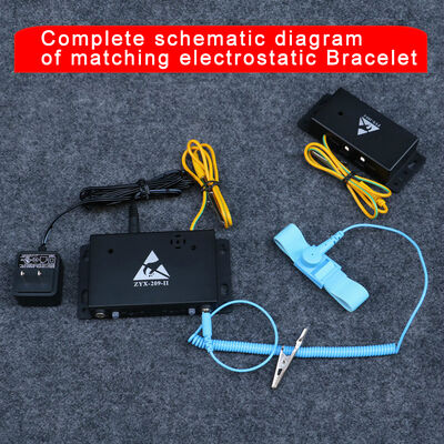 静電気対策 ダブルステーション 209-2 ESDリストストラップテスター オンラインモニター