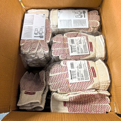 高温作業用ニトリルコーティング耐熱手袋