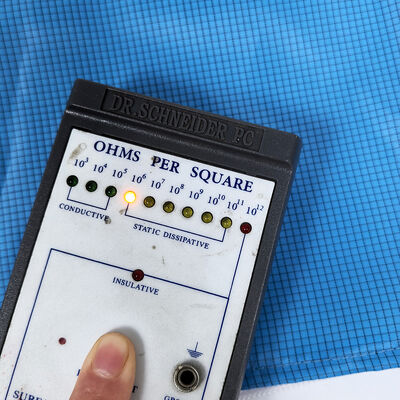 ESD 静電気防止 ハンドヘルド ジッパーツール 収納バッグ ブルー