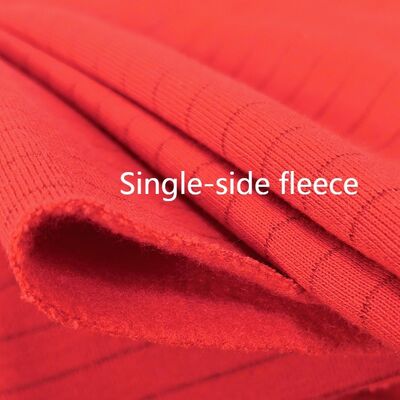 ESD Antistatic Single-side Fleece Polo Shirt Fabric
