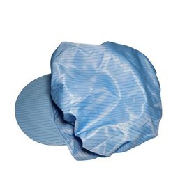 白く青く黄色い反静的なEsdの帽子ほこりのないポリエステル生地のサイズS/M/L/Xl