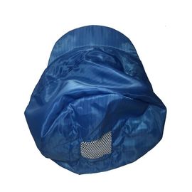 白く青く黄色い反静的なEsdの帽子ほこりのないポリエステル生地のサイズS/M/L/Xl