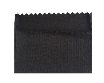 ESDのポロ シャツのTシャツの黒の紫系統のための編む綿の反静的な生地